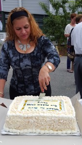 A Dream Cake in honor of David Higgins' dream - ending hunger in our community.